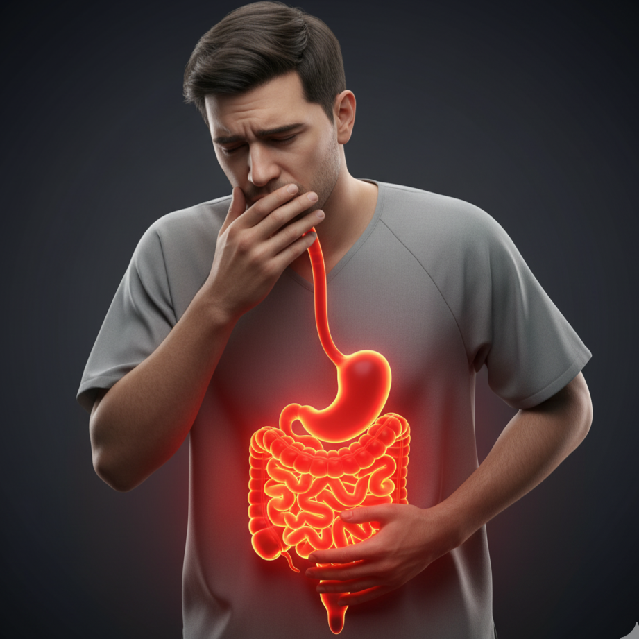 Digestive system illustration